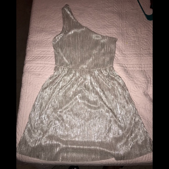 Express Dresses & Skirts - Beautiful Express Gold Shimmering Disco Dress